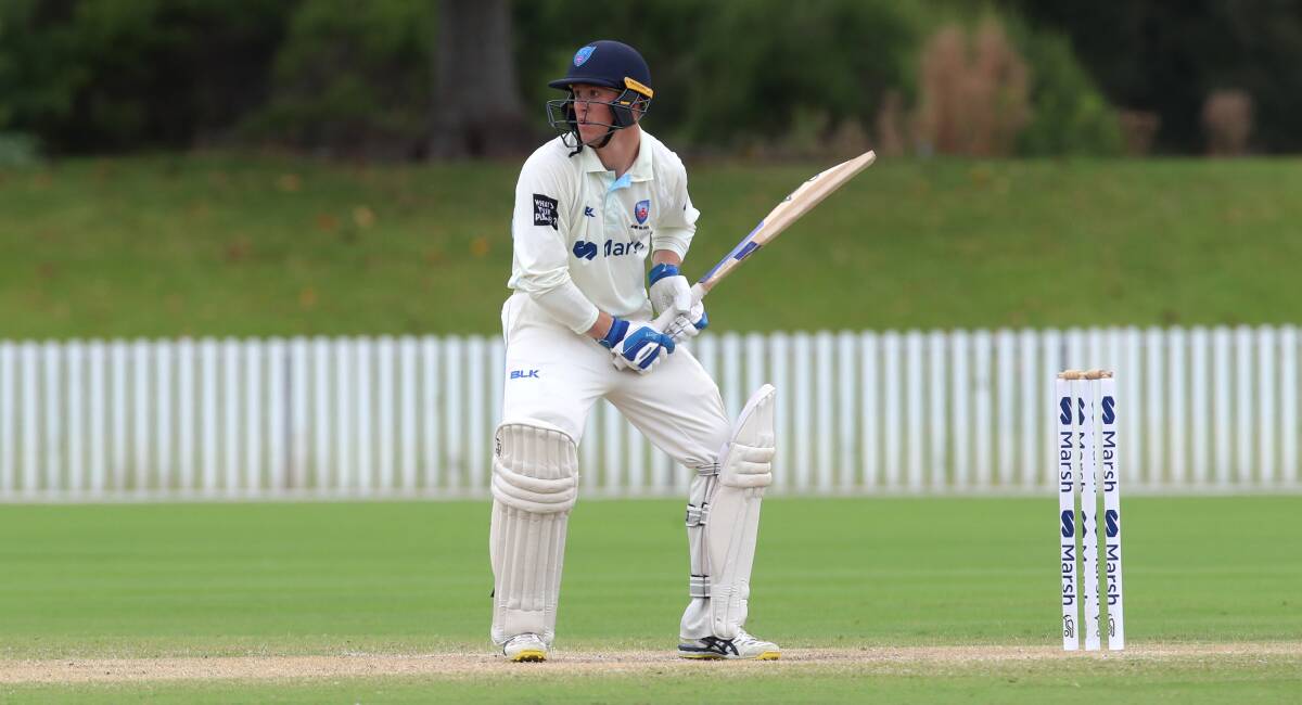 Ulladulla's Matthew Gilkes in the Blues' 15-man squad for the Sheffield Shield final. Photo: Sylvia Liber