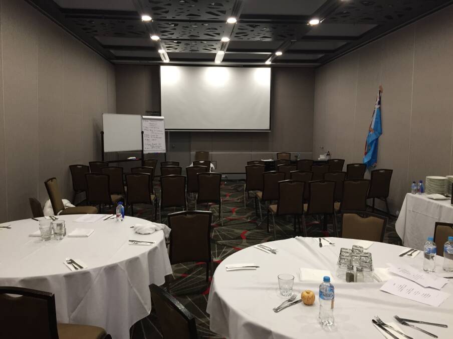Fiji's meeting room