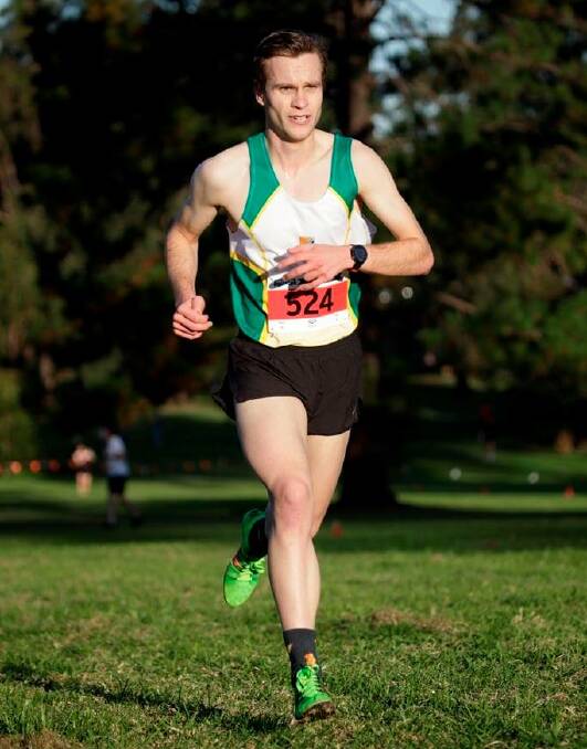 Nowra Athletics Club product Harrison McGill, who now races with Bankstown, will have to wait until next month to contest the state cross country titles. Photo: Athletics NSW
