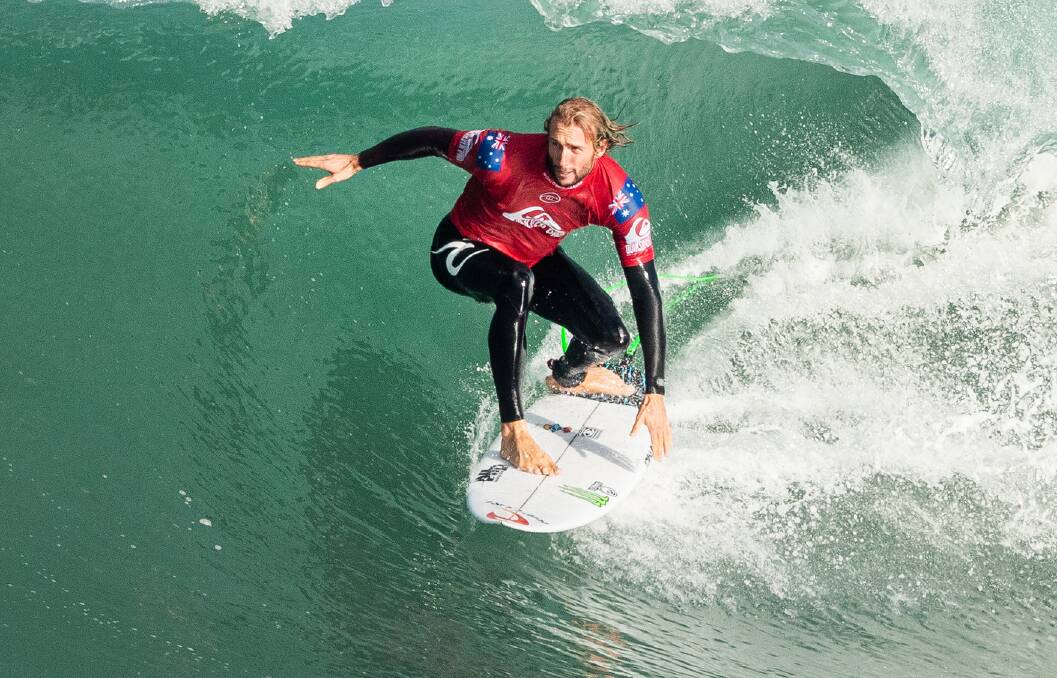 World Surf League Champinship Tour star Owen Wright will headline the Culburra Beach Boardriders squad this weekend. Photo: WSL/POULLENOT