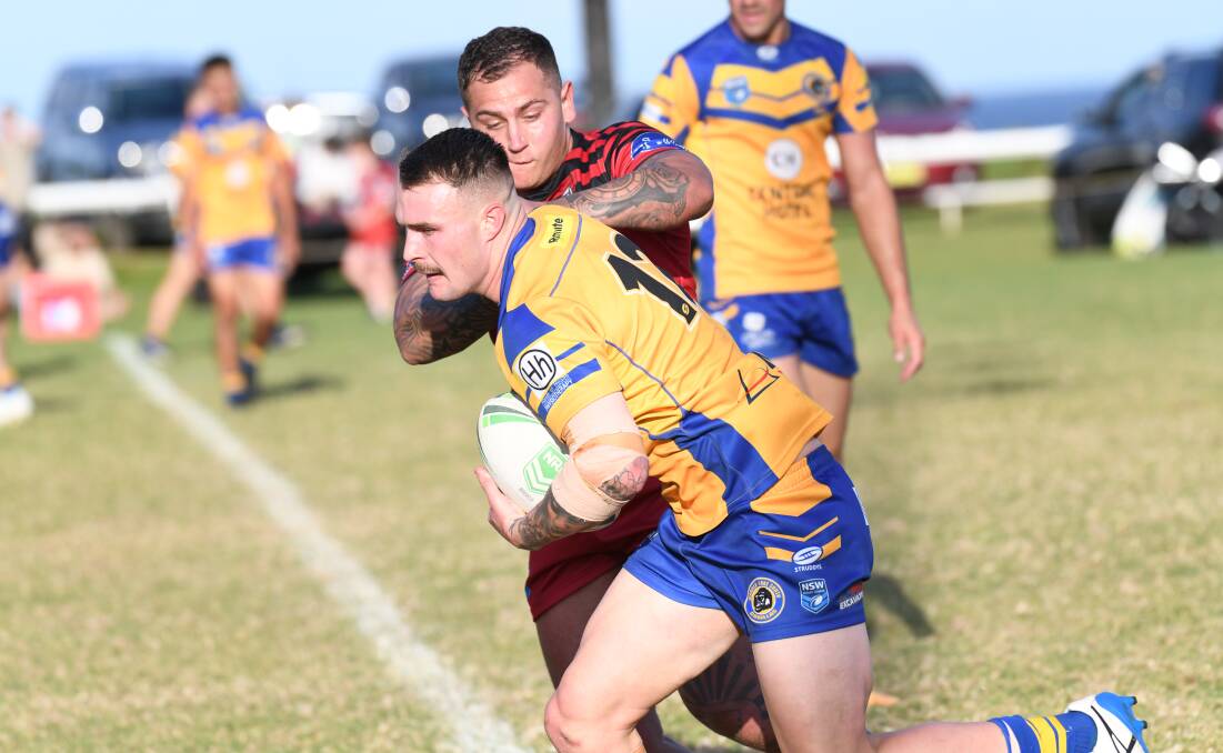 Warilla-Lake South's Duke Grant and his side are ready to make a statement against Jamberoo on Sunday. Photo: Kristie Laird