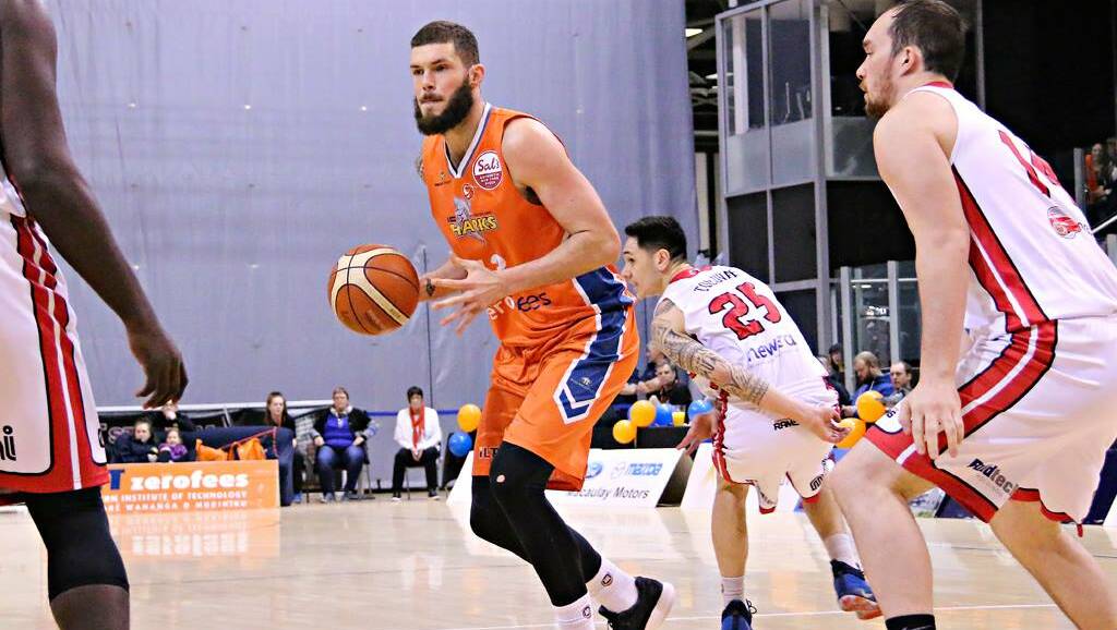 James Hunter in action for the Southland Sharks. Photo: MONICA TORETTO