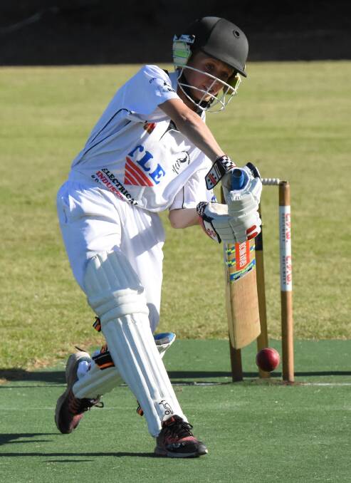 YOUNG GUN: Magpies' Alec Dobson scored 53. Photo: COURTNEY WARD