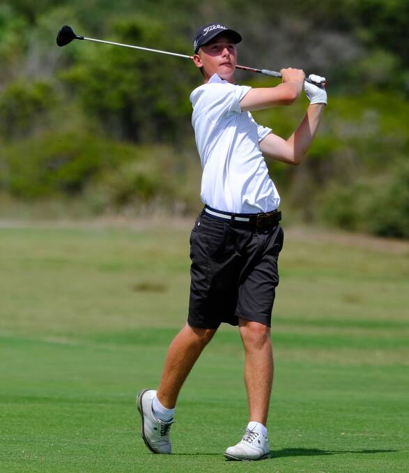 Mollymook's Jye Halls will make his NSW teams debut at Queanbeyan in April. Photo: David Tease/Golf NSW
