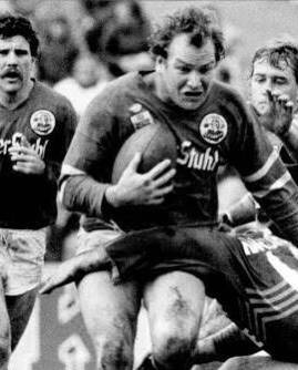 Sharks Team of the Century front-rower Russell Holdsworth. Photo: Supplied