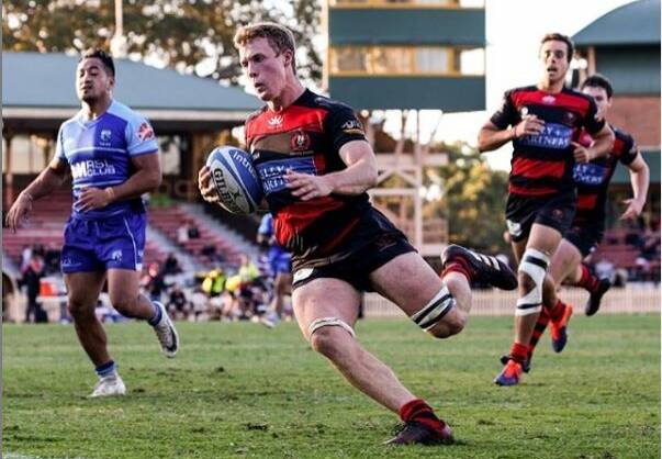 George Miller playing for Norths in 2018. Photo: SUPPLIED