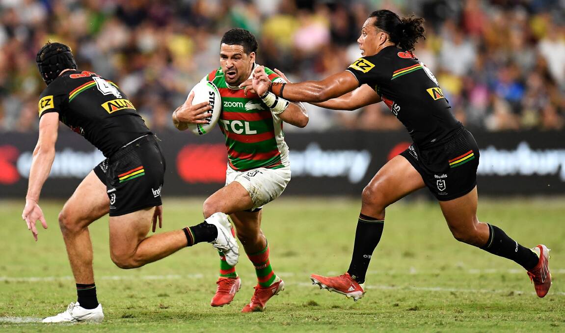 South Sydney five-eighth Cody Walker is hoping his side can end their preliminary finals hoodoo on Friday. Photo: Ian Hitchcock
