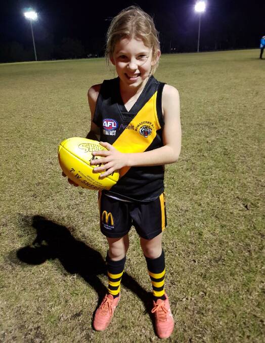 Bomaderry Tigers' Lily Robinson.