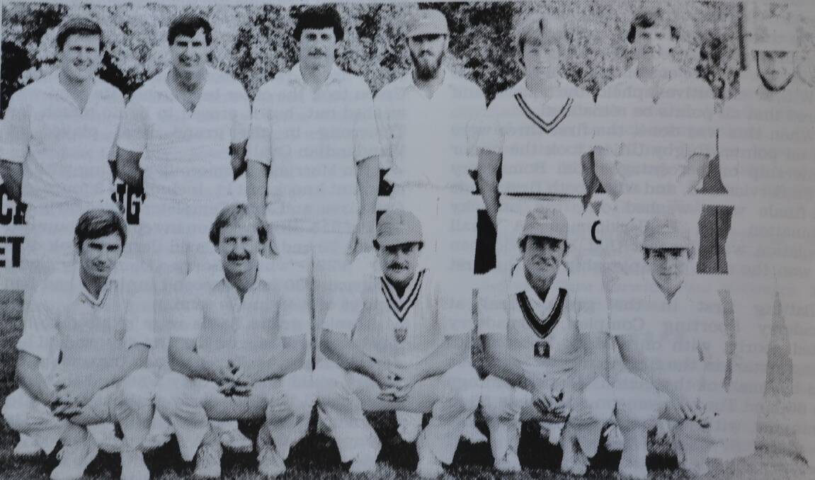 John Clayton (front left) and the Nowra representative Tooheys Cup side. Photo: Supplied
