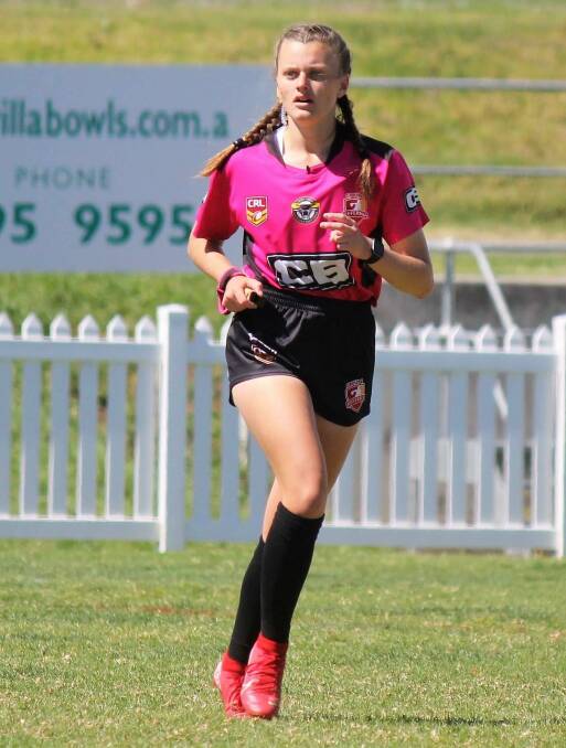 Rhianna Boag has been named in the 2021 national women's championship squad. Photo: Supplied