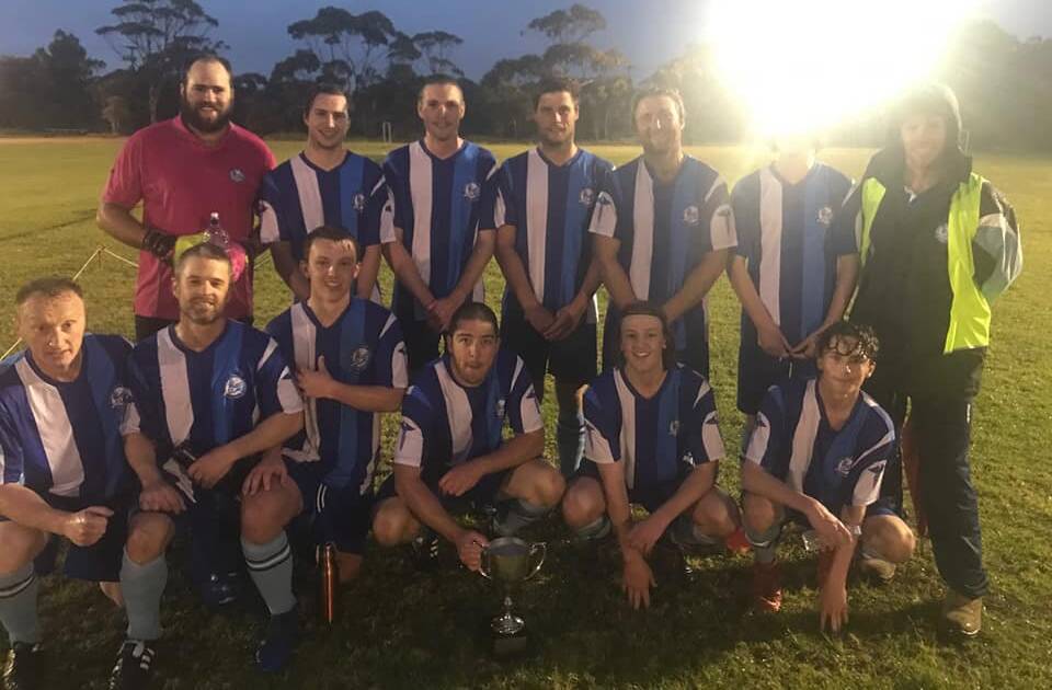Sussex Inlet with the 2020 Chook Bain Cup. Photo: Supplied