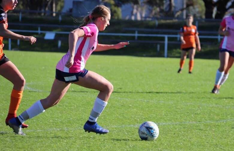 Vincentia's Bronte Trew is preparing for a big season on the pitch with the Stingrays. Photo: Supplied