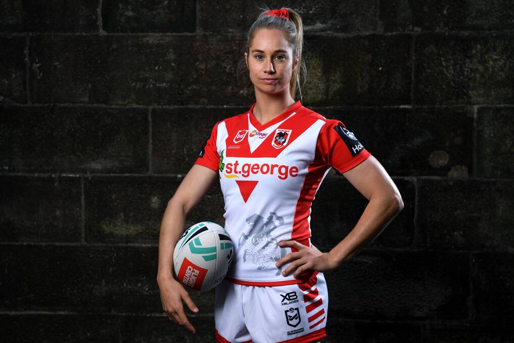 Kezie Apps is ready to lead the St George Illawarra Dragons against the Broncos this Sunday. Photo: Joel Carretts
