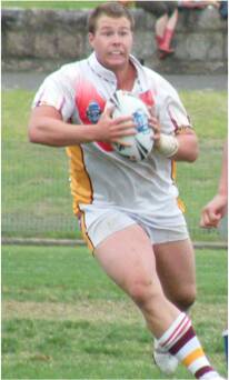 Trent Merrin playing for the Shellharbour Dragons. Photo: Supplied