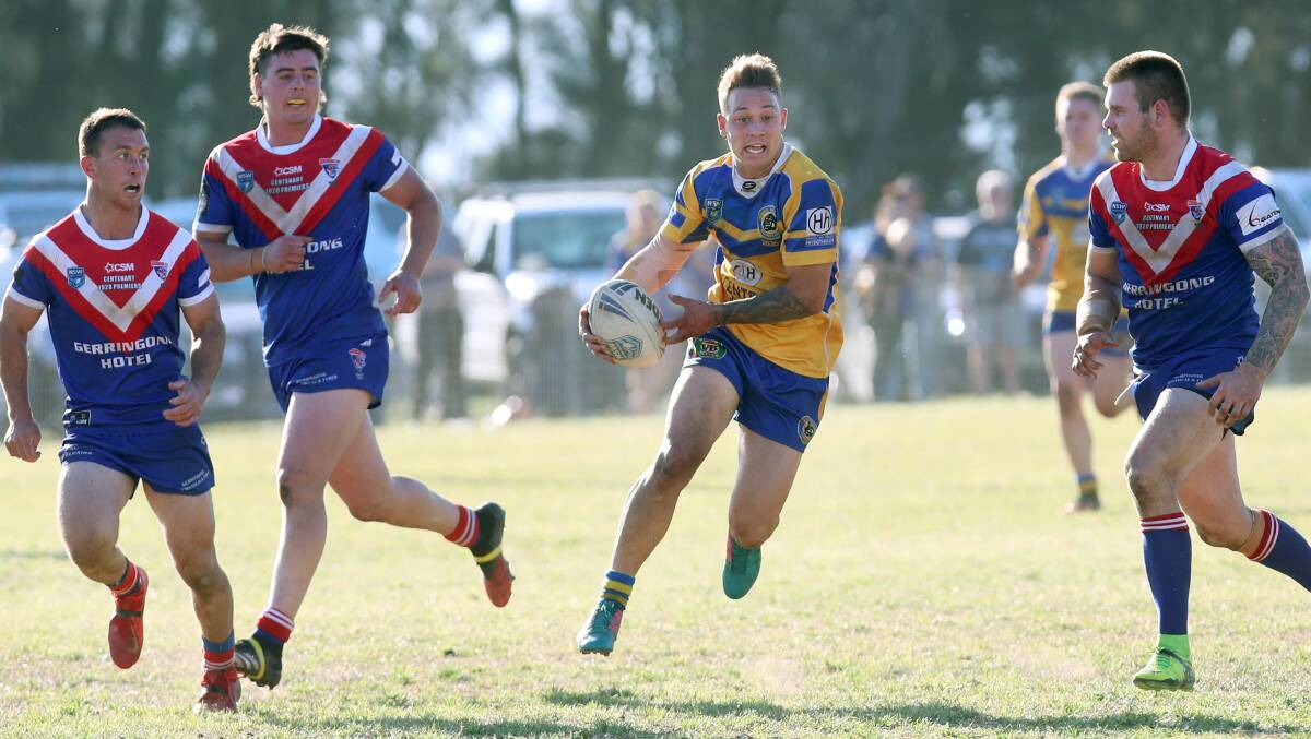 Warilla-Lake South hooker Sam Hooper is confident his team can compete with Group Seven powerhouse Jamberoo. Photo: Sylvia Liber