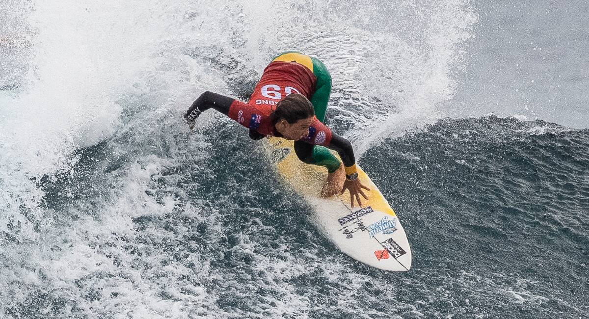 Gerroa's Sally Fitzgibbons will make her Olympics debut at Tokyo. Photo: WSL/Miers