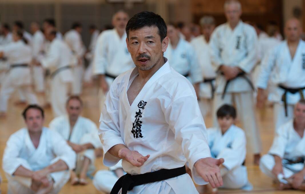 Nobuaki Kanazawa Kancho was one of the instructors during the virtual national seminar.