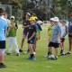 Young Shoalhaven cricketers take part in last summer's blast program at Hayden Drexel Oval. Photo: Damian McGill