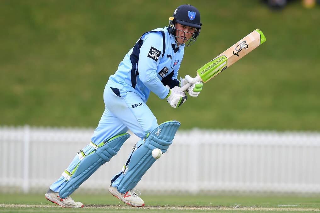 Matthew Gilkes has been named in NSW's starting XI for their clash with Victoria. Photo: AAP/Cricket Australia