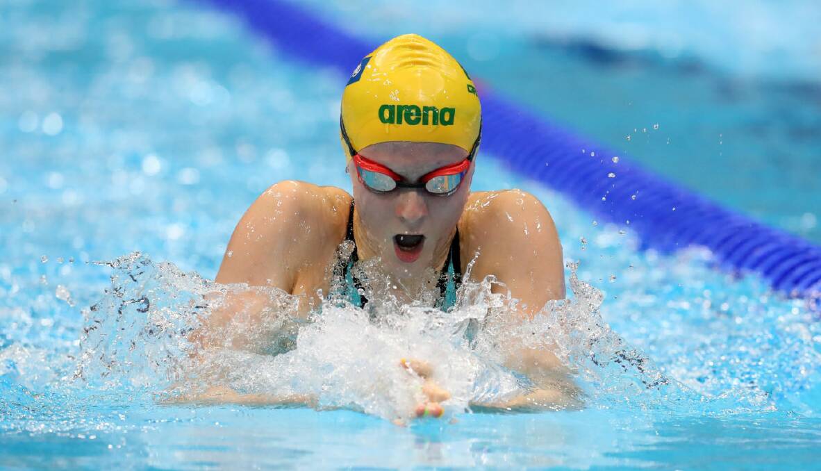 Jasmine Greenwood competes for Australia at the 2019 World Para Swimming Championships. Photo: SWIMMING AUSTRALIA