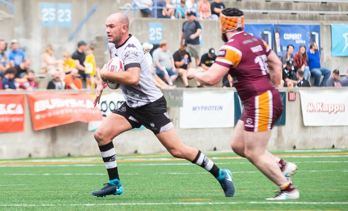 Jack Buchanan in action for the Toronto Wolfpack in 2018. Photo: WOLFPACK MEDIA