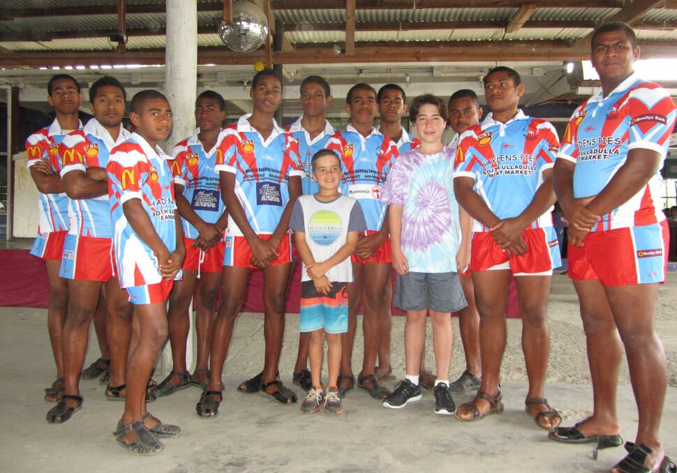 Fijians wearing Milton-Ulladulla jersey back in 2014.