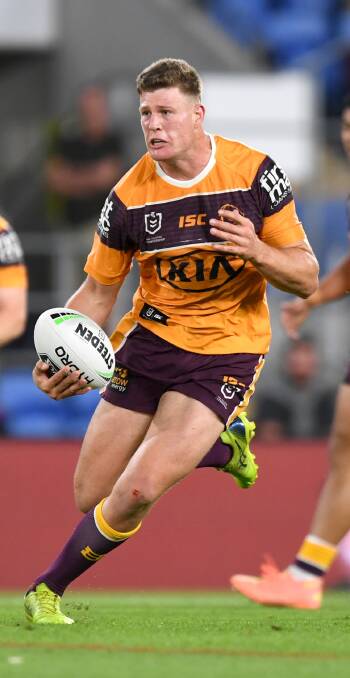 Moruya's Rhys Kennedy will start on the bench for the Broncos against the Titans. Photo: NRL Imagery/Scott Davis