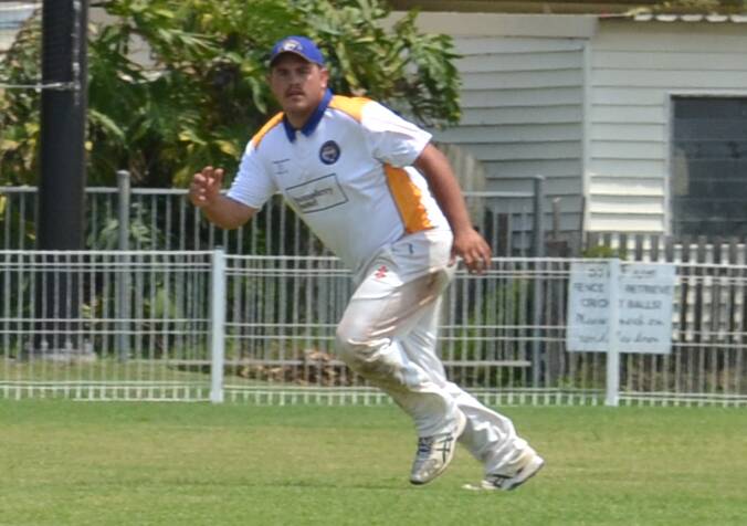 Zac Blattner in the field for Bomaderry Cricket Club this season. Photo: DAMIAN McGILL