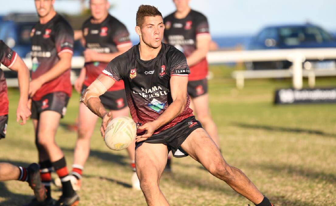 Halfback Cam Vazzoler is the heartbeat of the Kiama Knights side. Photo: Kristie Laird