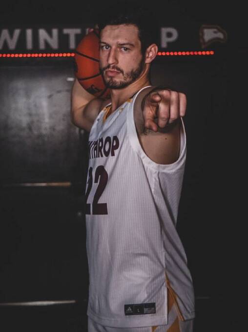 Kyle Zunic will be counted on to be a leader for Winthrop during the 2020-21 season. Photo: Eagles Media