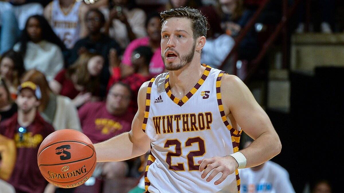 Winthrop guard Kyle Zunic is currently back on the South Coast. Photo: Eagles Media