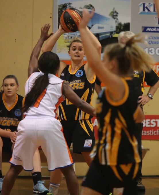 The 2020 season for Shoalhaven Tigers' Olivia Patterson and her teammates has been cancelled. Photo: Robert Crawford.
