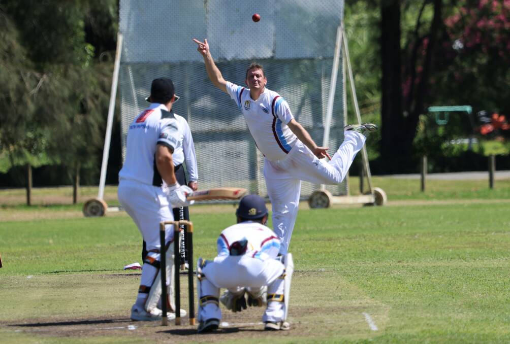 Matt Hickmott, who's claimed 13 wickets at 15.9 this season, will be key in North Nowra-Cambewarra's chances this weekend. Photo: Joanne Parsons
