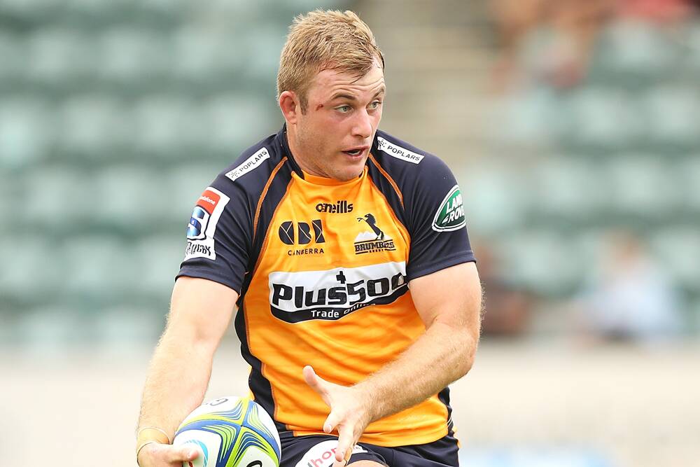 Berry's Will Miller in action for the ACT Brumbies this season. Photo: Brumbies Rugby