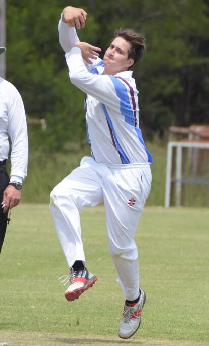 SPIN DOCTOR: North Nowra-Cambewarra's James Batson helped his team inflict Shoalhaven Ex-Servicemens' first loss of the season on Saturday. Photo: DAMIAN McGILL