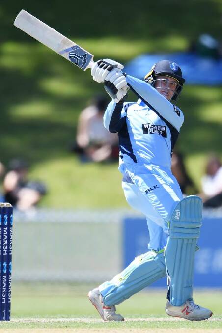 Matthew Gilkes is part of the Blues' 32-man squad for the 2020-21 domestic season. Photo: Cricket NSW