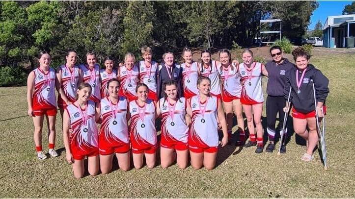 The Shoalhaven youth women's side. Photo: Supplied