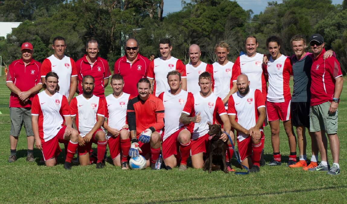 Looking good: The 2019 St Georges Basin Dragons first grade side is looking forward to big things after last weekend's 3-2 win over Culburra. Photo: Louise Marr