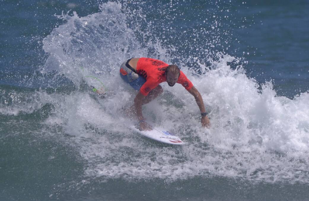 Culburra Beach's Owen Wright at the World Surfing Games. Photo: Blainey Woodham/Surfing Australia