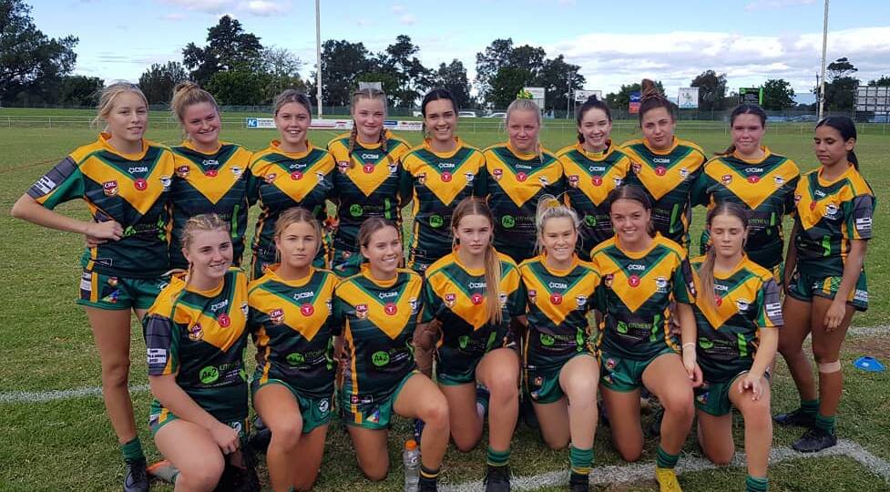 The Stingrays of Shellharbour under 18 girls team.