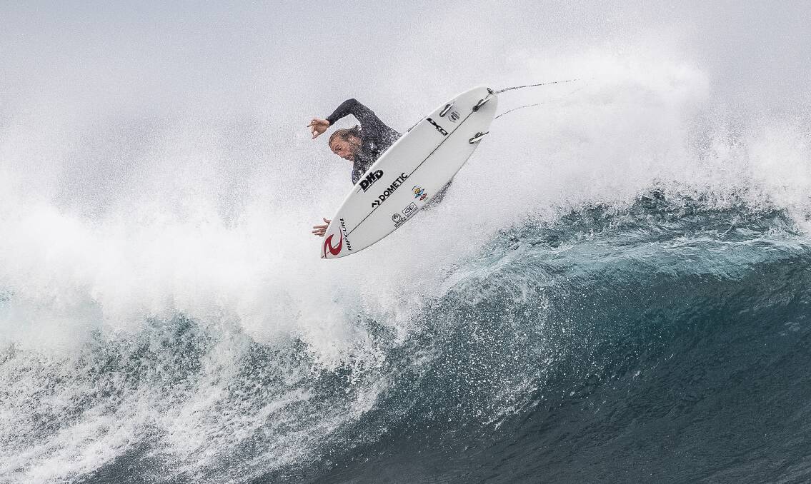 Culburra Beach's Owen Wright in action during the Rottnest Search. Photo: WSL/Dunbar