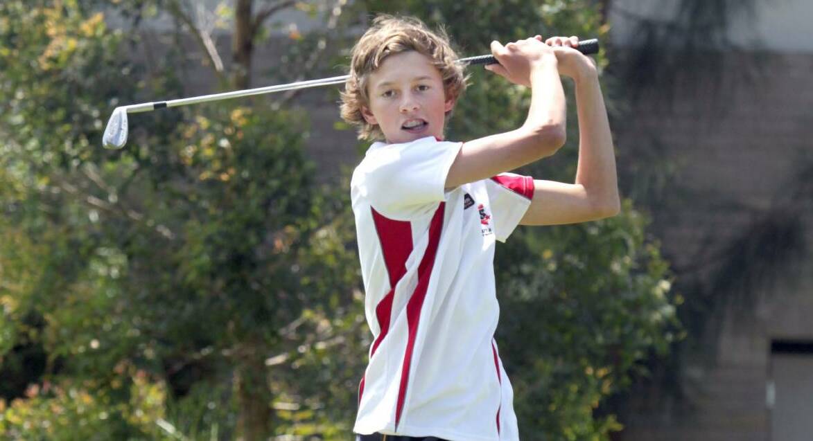 Gerringong's Jake Reay during his time with the Illawarra Academy of Sport. Photo: IAS