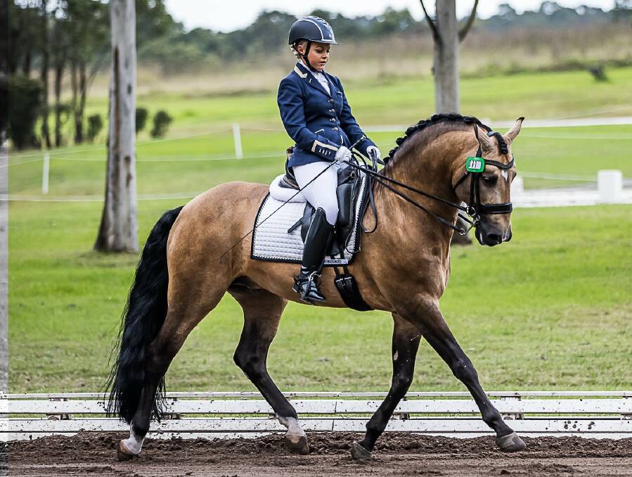 Shoalhaven's Victoria Davies and Celere will compete at Tokyo. Photo: Supplied