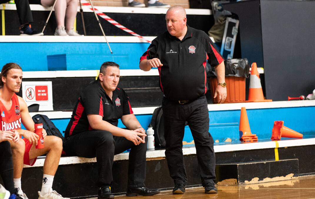 Scott Balsar has been reappointed the Illawarra Hawks youth men's division one coach for 2021. Photo: James O'Donohue Photography