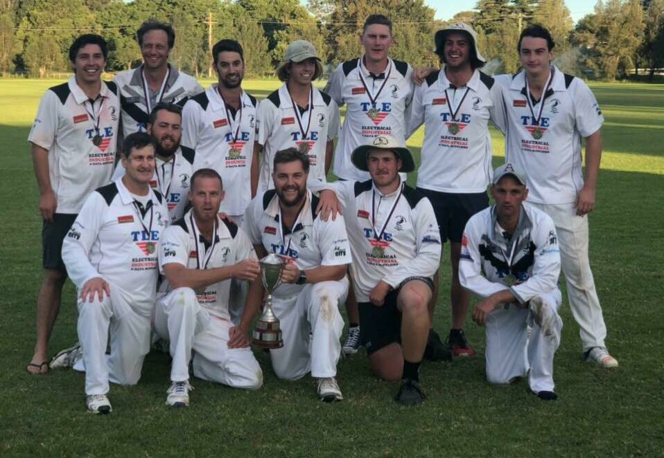 CHAMPIONS: Berry-Shoalhaven Heads after their outright SDCA second grade grand final win against Sussex Inlet at the Berry Sports Complex. Photo: SUPPLIED