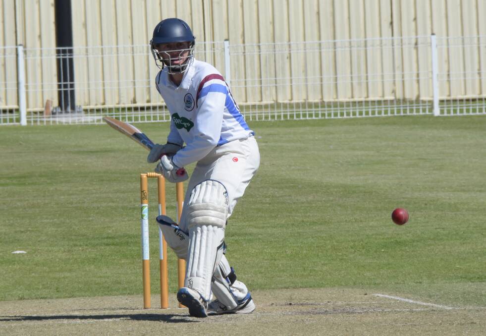 Nick McDonald scored 54 for North Nowra-Cambewarra on Saturday. Photo: Courtney Ward