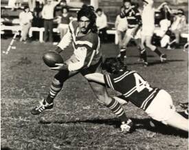 Doug Senior during his playing career. Photo: Supplied