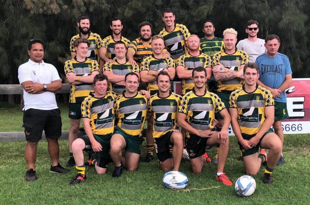 Shoalhaven Rugby Club's Camden 10s side. Photo: SUPPLIED