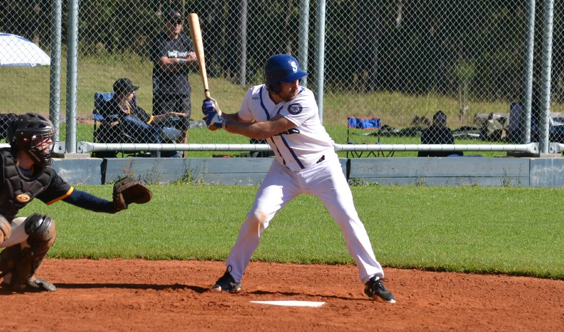 AJ Provest and his Shoalhaven Mariners will return to the diamond next month. Photo: Damian McGill