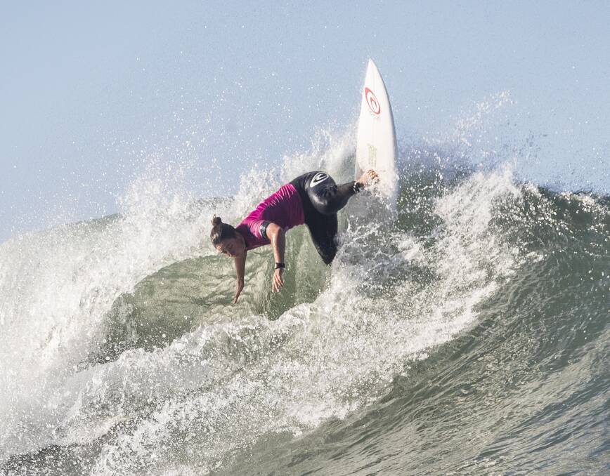 Culburra Beach's Tyler Wright at the Oi Rio Pro. Photo: WSL/POULLENOT